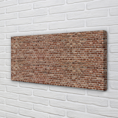 Tableaux sur toile canvas Paroi de mur de briques