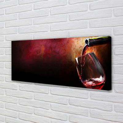 Tableaux sur toile canvas Vin rouge