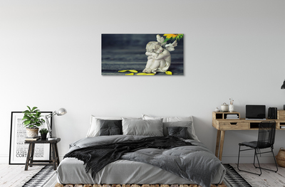 Tableaux sur toile canvas Dormant ange de tournesol