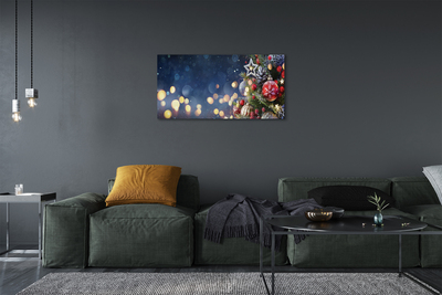 Tableaux sur toile canvas Neige décoration arbre de noël