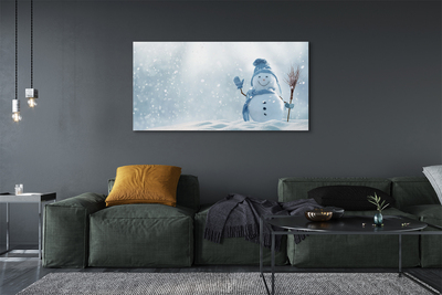 Tableaux sur toile canvas Neige bonhomme de neige
