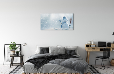 Tableaux sur toile canvas Neige bonhomme de neige