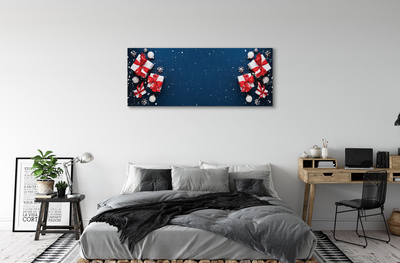 Tableaux sur toile canvas La neige cadeaux