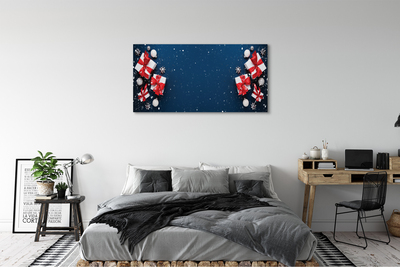 Tableaux sur toile canvas La neige cadeaux