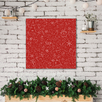 Photo sur toile Vacances d'hiver Décoration de Noël