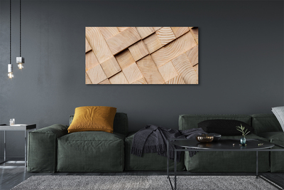 Tableaux sur toile canvas Composition de grain de bois