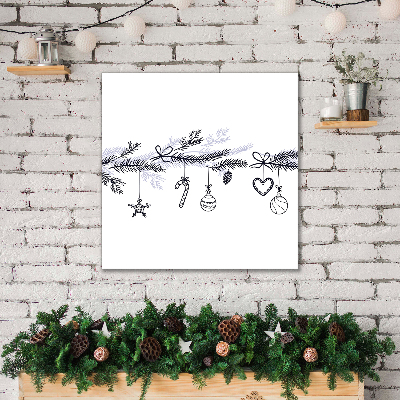 Tableaux sur toile Vacances d'hiver Décorations de Noël