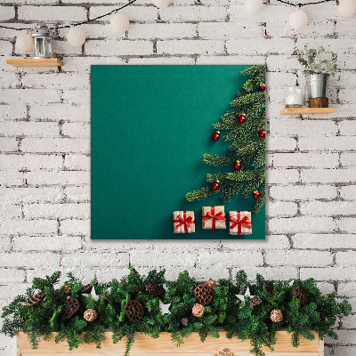 Tableaux sur toile Cadeaux de Noël d'hiver de vacances