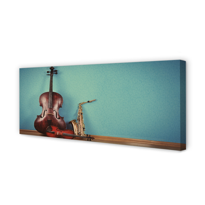 Tableaux sur toile canvas Trompette violon