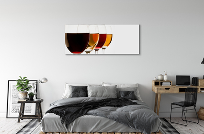 Tableaux sur toile canvas Verres de vin