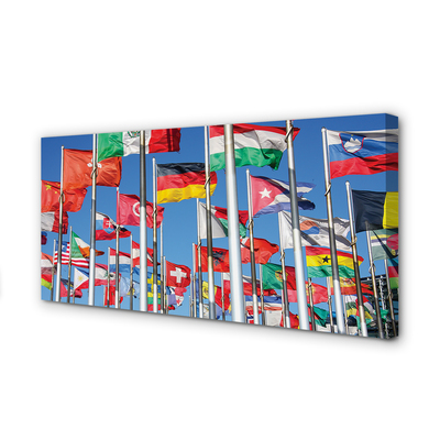 Tableaux sur toile canvas Drapeau