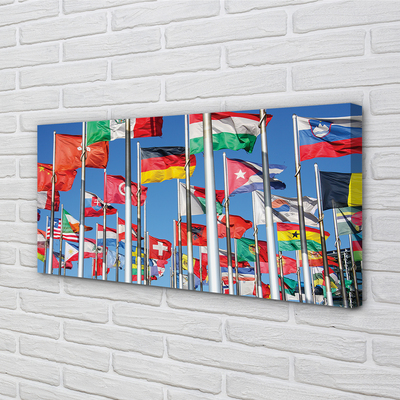 Tableaux sur toile canvas Drapeau