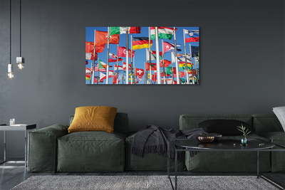 Tableaux sur toile canvas Drapeau