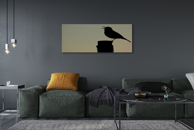 Tableaux sur toile canvas Oiseau noir