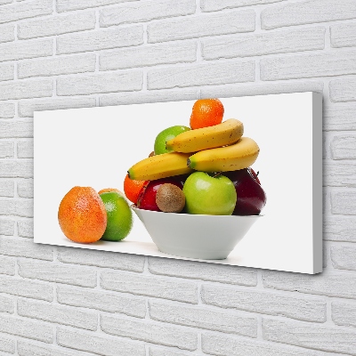 Tableaux sur toile canvas Fruits dans un bol