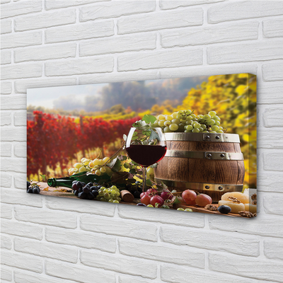 Tableaux sur toile canvas Verre de vin d'automne