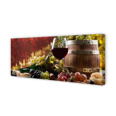 Tableaux sur toile canvas Verre de vin d'automne