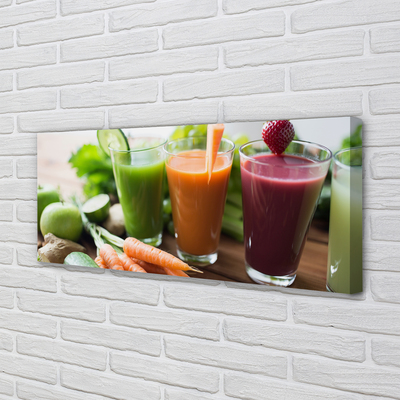 Tableaux sur toile canvas Cocktails de légumes