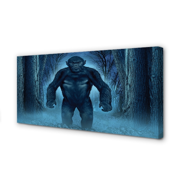 Tableaux sur toile canvas Arbres forestiers gorilla