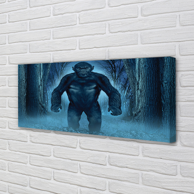 Tableaux sur toile canvas Arbres forestiers gorilla