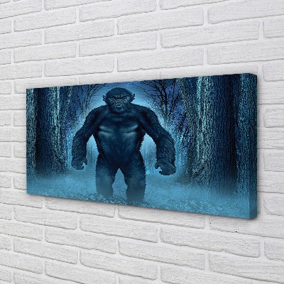 Tableaux sur toile canvas Arbres forestiers gorilla