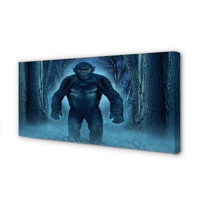 Tableaux sur toile canvas Arbres forestiers gorilla