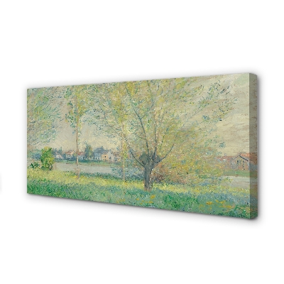 Tableaux sur toile canvas Prairie peint art