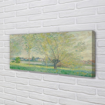 Tableaux sur toile canvas Prairie peint art