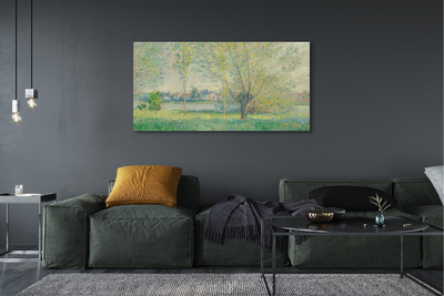 Tableaux sur toile canvas Prairie peint art