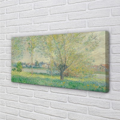 Tableaux sur toile canvas Prairie peint art