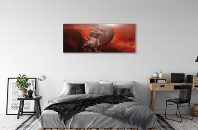 Tableaux sur toile canvas Feu du dragon