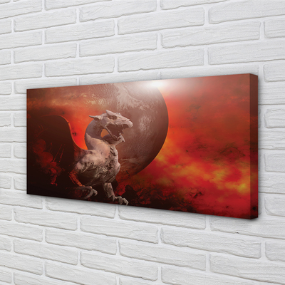 Tableaux sur toile canvas Feu du dragon