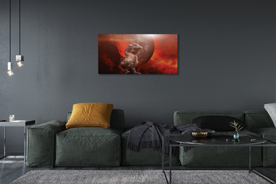 Tableaux sur toile canvas Feu du dragon