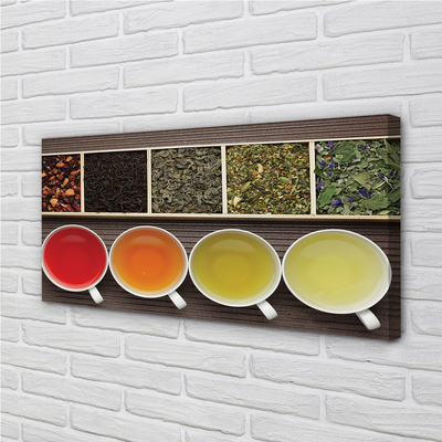 Tableaux sur toile canvas Herbes de thé