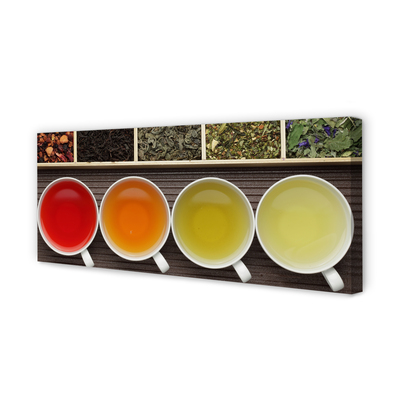 Tableaux sur toile canvas Herbes de thé