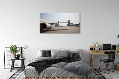 Tableaux sur toile canvas Bâtiments du ciel de l'aéroport d'avions