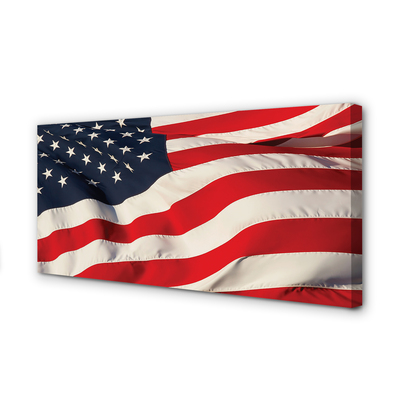 Tableaux sur toile canvas Etats-unis flag