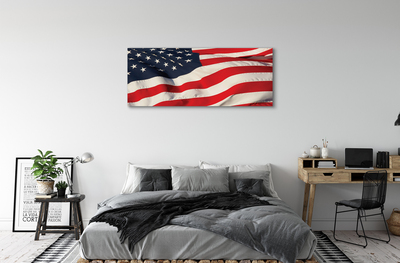 Tableaux sur toile canvas Etats-unis flag
