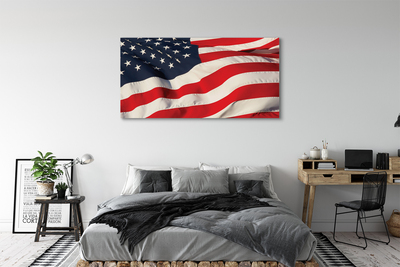 Tableaux sur toile canvas Etats-unis flag