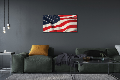 Tableaux sur toile canvas Etats-unis flag