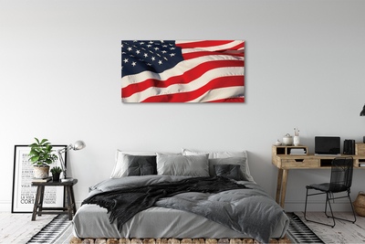 Tableaux sur toile canvas Etats-unis flag