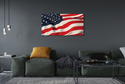 Tableaux sur toile canvas Etats-unis flag