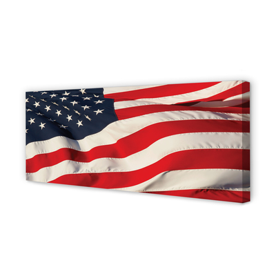 Tableaux sur toile canvas Etats-unis flag