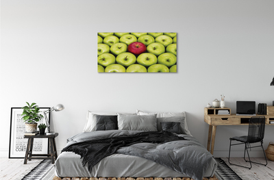 Tableaux sur toile canvas Les pommes vertes et rouges