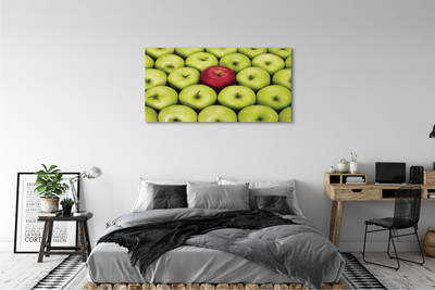 Tableaux sur toile canvas Les pommes vertes et rouges