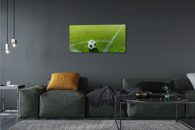 Tableaux sur toile canvas Football herbe stade