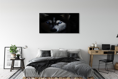 Tableaux sur toile canvas Yeux de loup