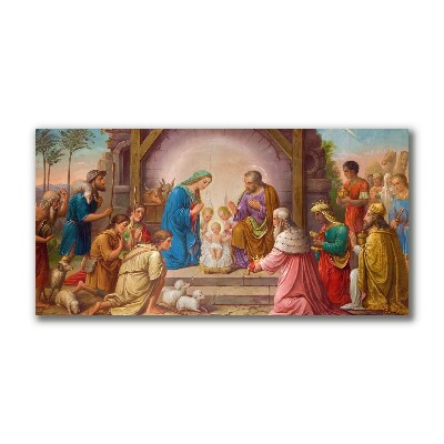Tableaux sur toile Stable Noël Jésus