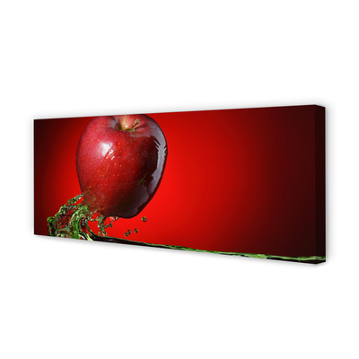 Tableaux sur toile canvas Pomme dans l'eau