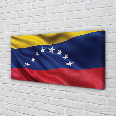 Tableaux sur toile canvas Drapeau du venezuela